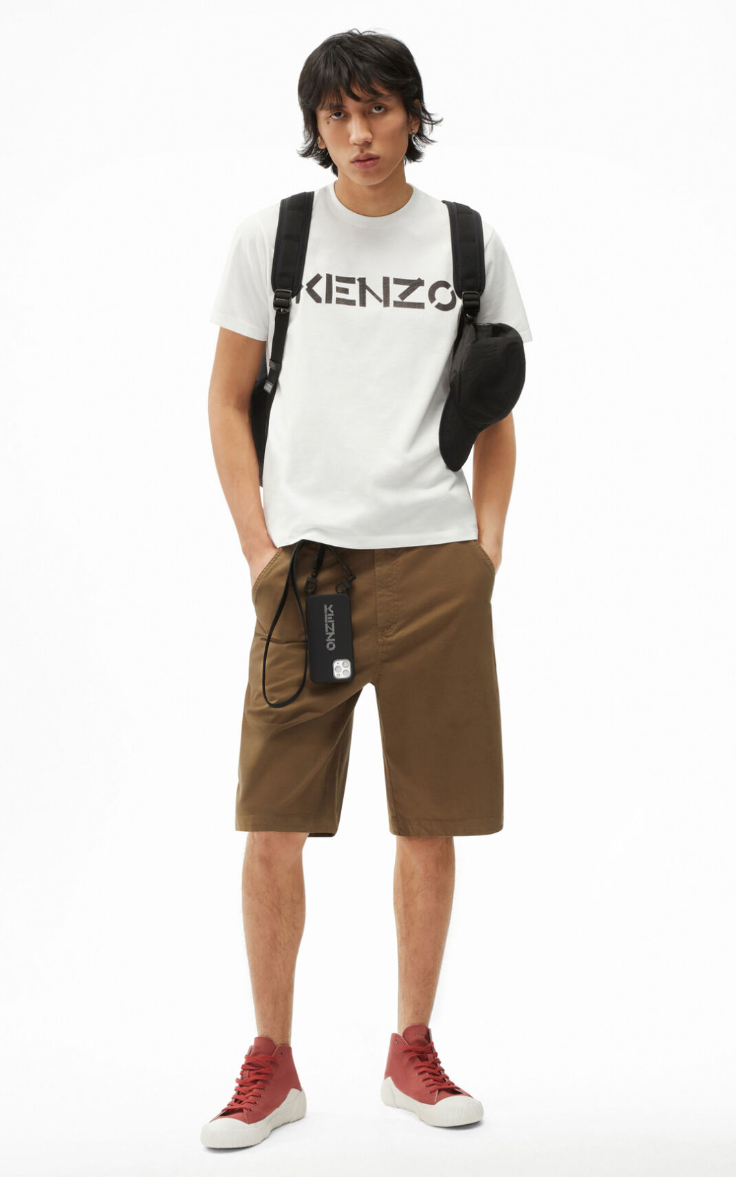 Kenzo Logo Tシャツ メンズ 白 - TXGBMV130